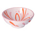Ontbijtkom PXLL roze met oranje 14cm - Kommen - Lenta Living