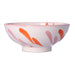 Ontbijtkom PXLL roze met oranje 14cm - Kommen - Lenta Living