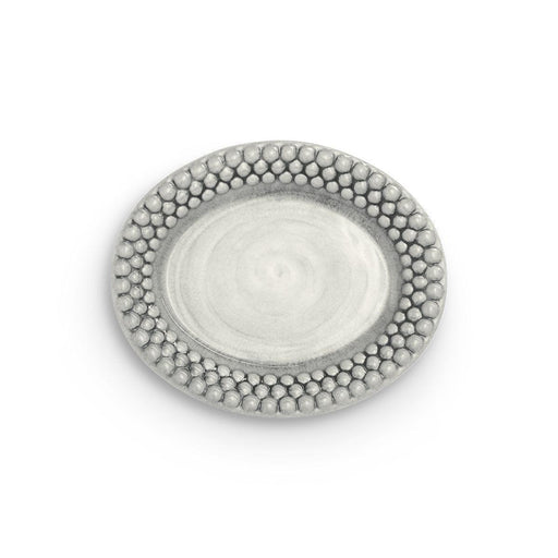 Oval plate Bubble 20cm gray - Small plates - Mateus