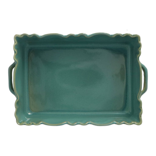 Ovenschaal Moove 25x18cm Emeraude Blue - Schalen - Gresnovo
