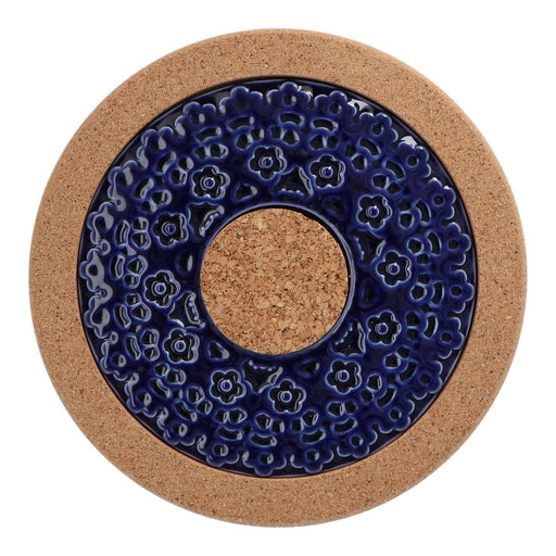 Potholder cork cobalt blue 19cm - Potholders - Duro Ceramics