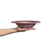 Pasta plate Bubble 25cm plum - Deep plates - Mateus
