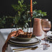 Pasta plate Pizzolato Sage 23cm - Deep plates - Enza Fasano