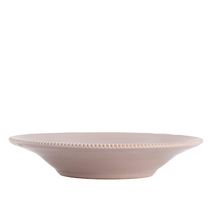 Pasta plate Pizzolato Taupe 23cm - Deep plates - Enza Fasano