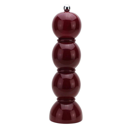 Salt and pepper mill Bobbin Dark Cherry 24cm - Salt and pepper mill - Addison Ross