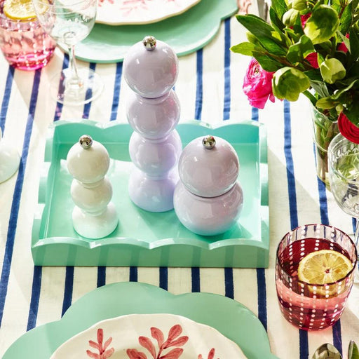 Salt and pepper mill Chubbie Lilac 12cm - Salt and pepper mill - Addison Ross