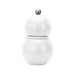 Salt and pepper mill Chubbie White 12cm Addison Ross - FOODIES IN HEELS