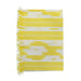 Placemat frayed edge Amarillo Limon motif 104 50x35cm Teixits Vicens - FOODIES IN HEELS