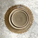 Placemat round gold color 38cm Opjet - FOODIES IN HEELS