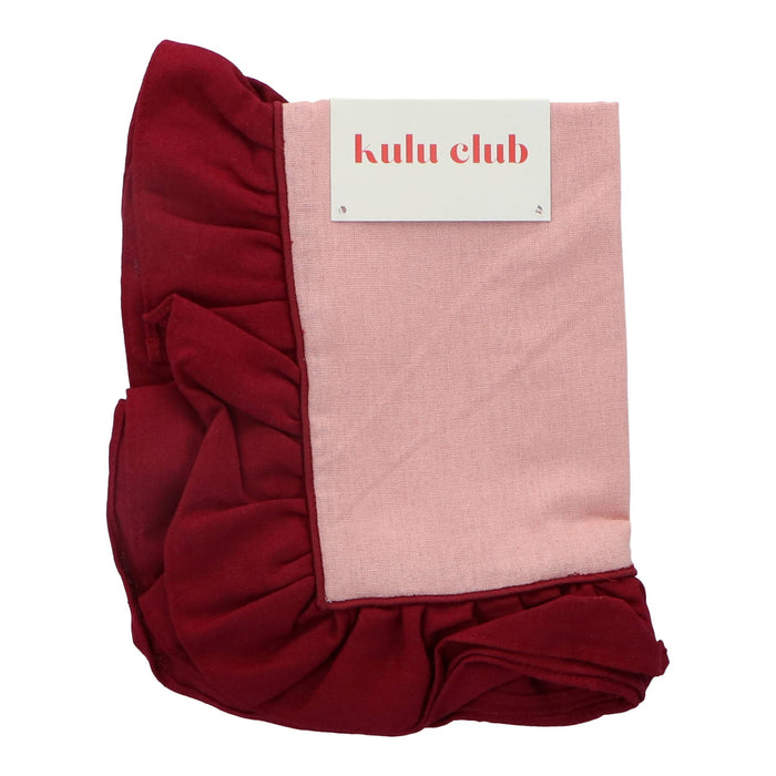 Placemats Ruffle Cherry & Roze 48x38cm (set van 2) - Placemats - Kulu Club