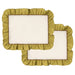 Placemats Ruffle Groen 48x38cm (set van 2) - Placemats - Kulu Club