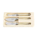 Premium Line cheese knife set pearl (set of 3) - Cheese knife sets - Laguiole Style de Vie