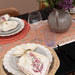 Rattan placemat Aureo Salmon (set of 2) - Placemats - Mahe Homeware
