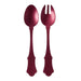 Salad cutlery Honorine 2 - piece Eggplant - Cutlery sets - Sabre