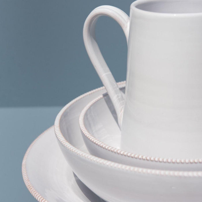 Salad Bowl Pizzolato Bianco 24cm - Salad bowls - Enza Fasano