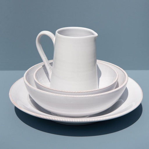 Salad Bowl Pizzolato Bianco 28cm - Salad bowls - Enza Fasano
