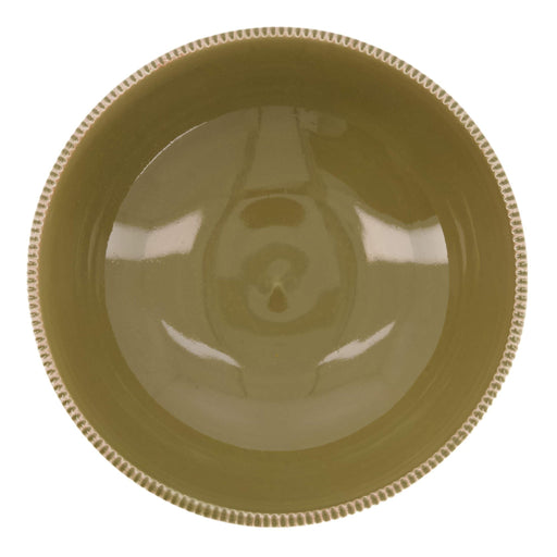 Salad Bowl Pizzolato Sage 24cm - Salad bowls - Enza Fasano