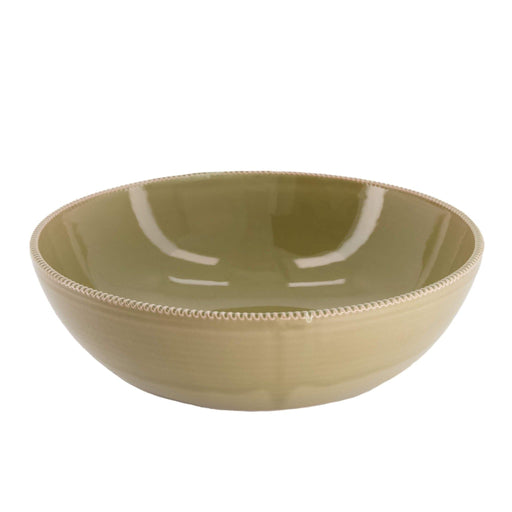 Salad Bowl Pizzolato Sage 28cm - Salad bowls - Enza Fasano