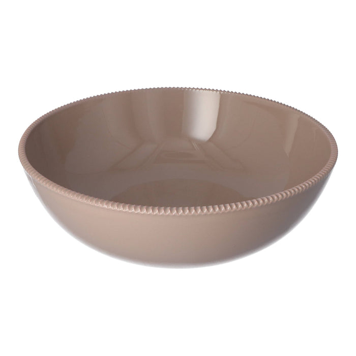 Saladekom Pizzolato Warm Taupe 28cm - Saladekommen - Enza Fasano