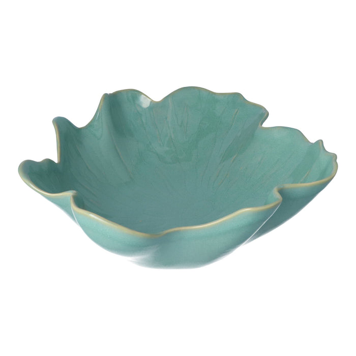 Saladeschaal Algas Emeraude Blue 30x10cm - Schalen - Gresnovo
