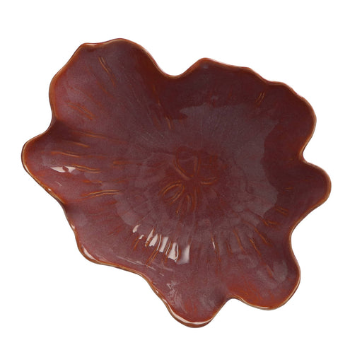 Saladeschaal Algas Marron Glacé 30x10cm - Schalen - Gresnovo