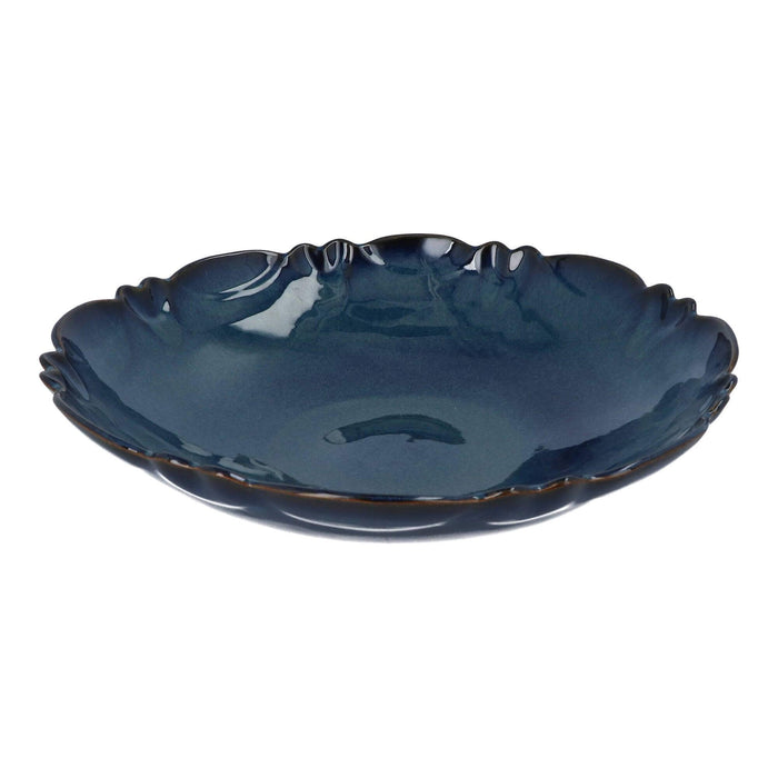 Salad bowl Moove Bleu Abysse 38cm - bowls - Gresnovo