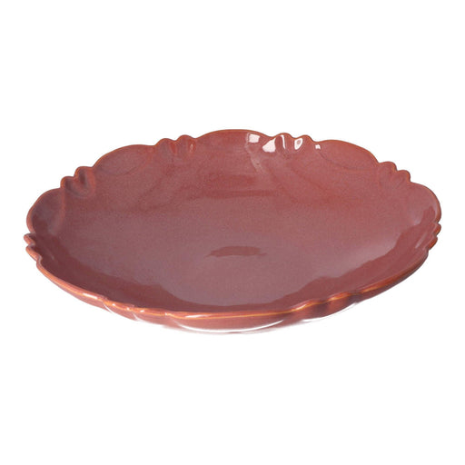 Salad bowl Moove Marron Glacé 38cm - bowls - Gresnovo