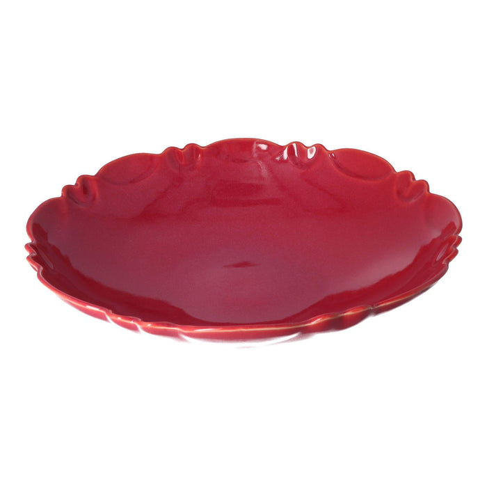 Salad bowl Moove Rouge Cendré 38cm - bowls - Gresnovo
