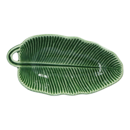 bowl banana leaf green 21cm Bordallo Pinheiro - FOODIES IN HEELS
