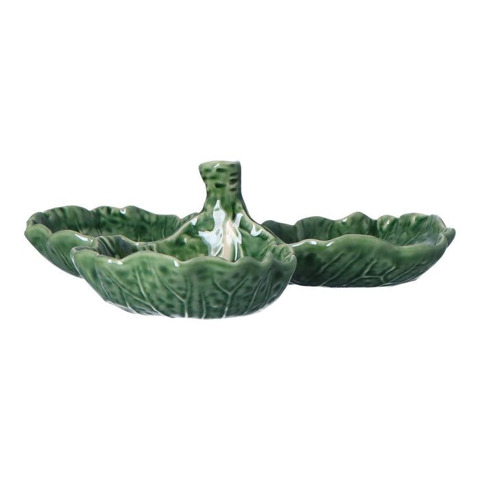 bowl appetizers green 21,5cm - bowls - Bordallo Pinheiro