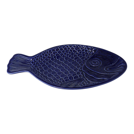 bowl Fish blue 36cm - bowls - Duro Ceramics