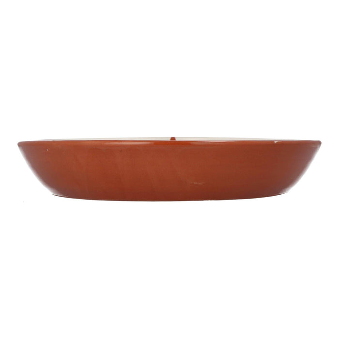 bowl with triangle pattern terracotta and white 27cm Casa Cubista - FOODIES IN HEELS