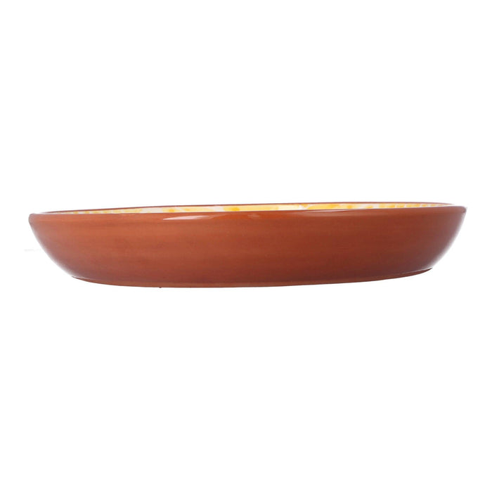 bowl with stripe pattern yellow 27cm Casa Cubista - FOODIES IN HEELS