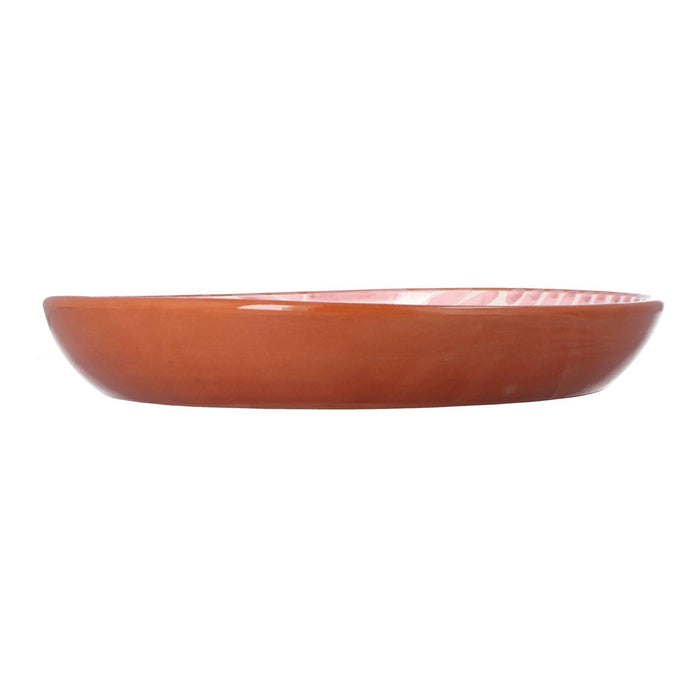 bowl with stripe pattern mauve 27cm Casa Cubista - - FOODIES IN HEELS