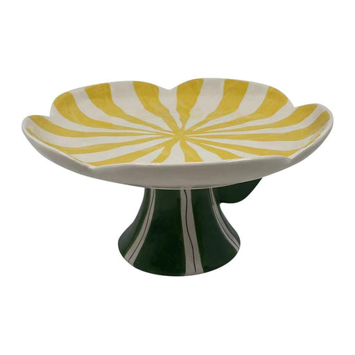 bowl on base in flower shape 21cm Opjet - FOODIES IN HEELS