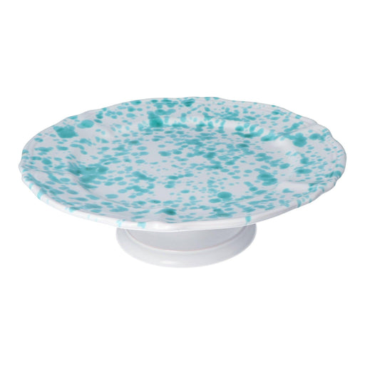 bowl on base White Baccellato 30cm Enza Fasano - - FOODIES IN HEELS