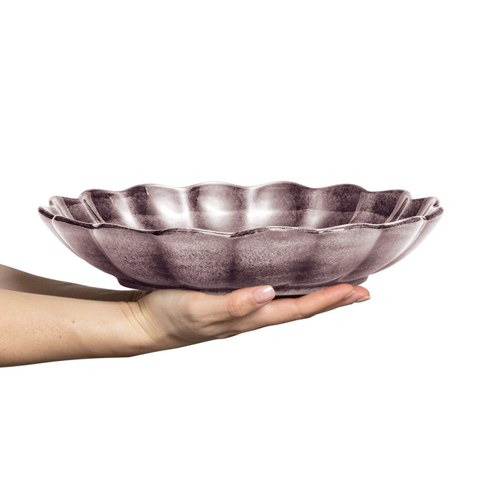 bowl Oyster 31cm plum - bowls - Mateus