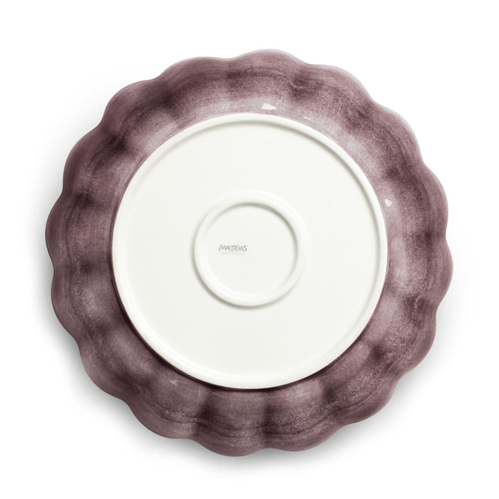 bowl Oyster 31cm plum - bowls - Mateus