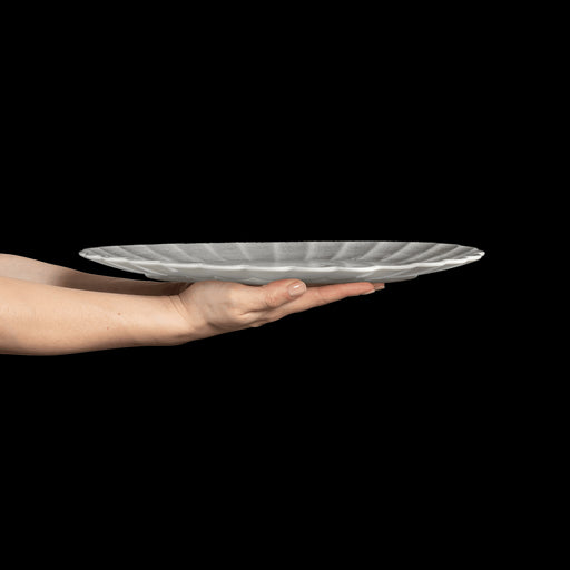 bowl Oyster 35cm gray - bowls - Mateus