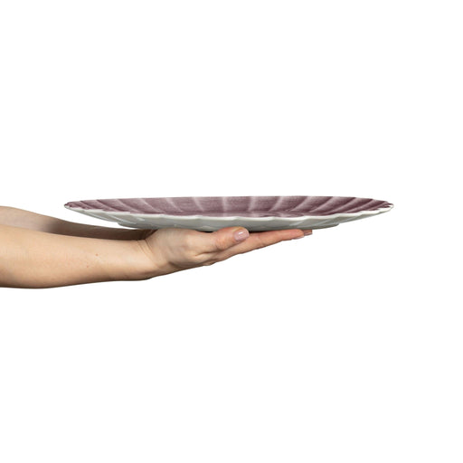 bowl Oyster 35cm plum - bowls - Mateus