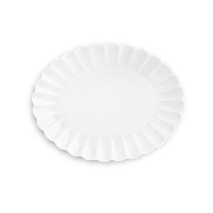bowl Oyster 35cm white Mateus - FOODIES IN HEELS