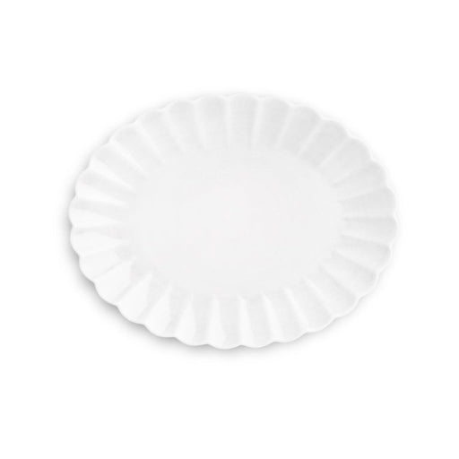bowl Oyster 35cm white - bowls - Mateus