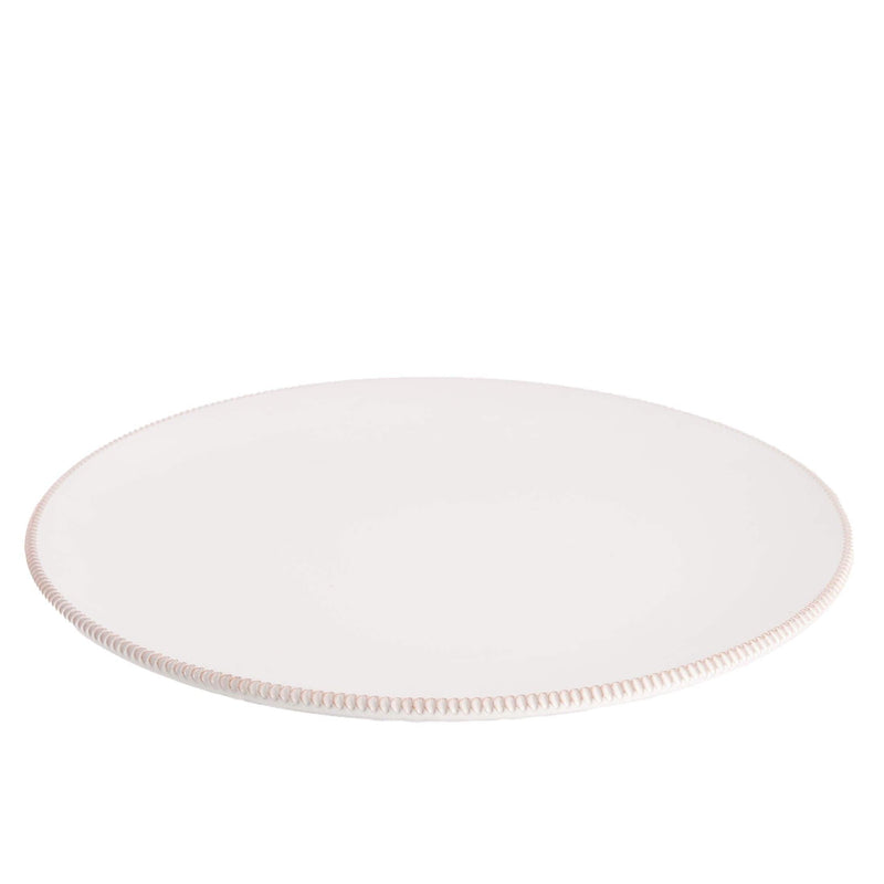 bowl Pizzolato Bianco 37,5cm Enza Fasano - -. FOODIES IN HEELS