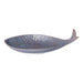 Schaal Vis Gris d'Orage 40x19cm - Schalen - Gresnovo