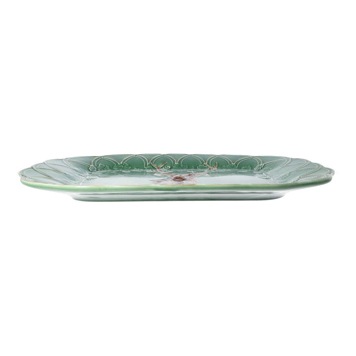 Serving plate deer 47,5cm - bowls - Bordallo Pinheiro