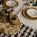 Serving tray round forest marble 30,5cm - Serving trays - Be Home