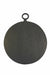 Serveerplateau rond geborsteld zwart mangohout 36,5cm Be Home - FOODIES IN HEELS