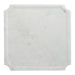 Serveerplateau wit marmer 31x31cm - Borrelplateaus - Be Home