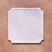 Serveerplateau wit marmer 31x31cm - Borrelplateaus - Be Home