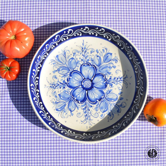 Serving dish Flor Azul 37,5cm - bowls - LIST - designs